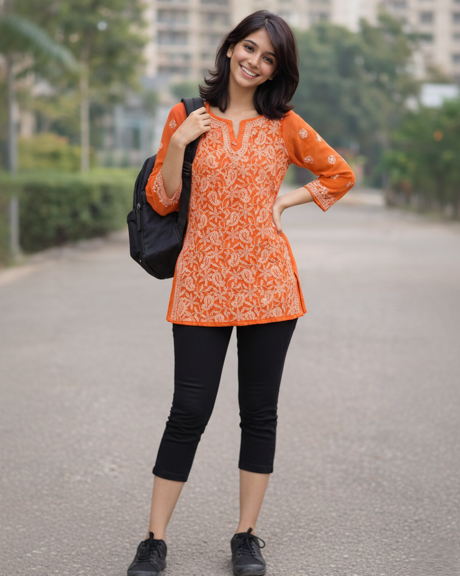 Short top - Front Jaal