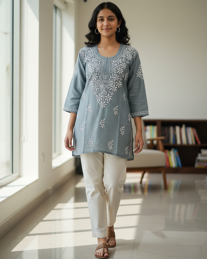 Short Top - Muslin