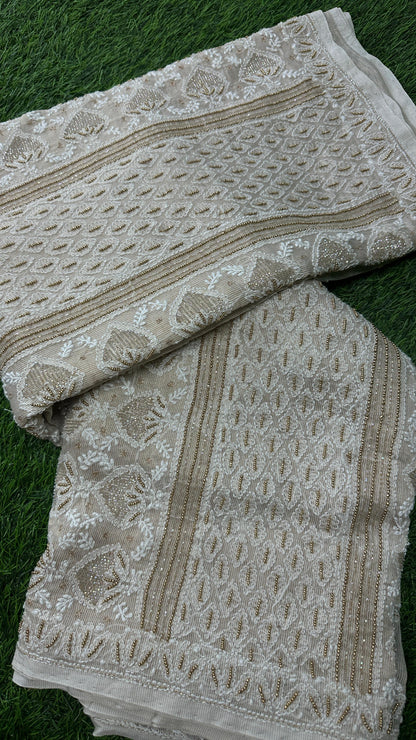 Soft Tissue Chanderi Saree