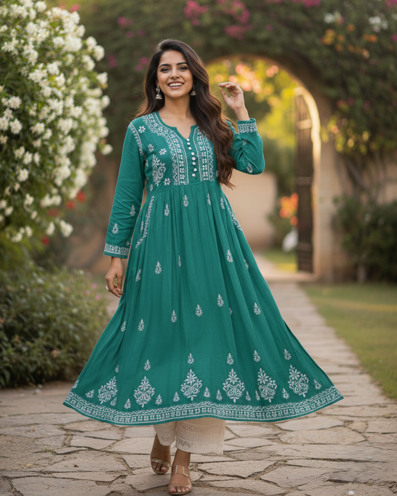 Anarkali - Cotton