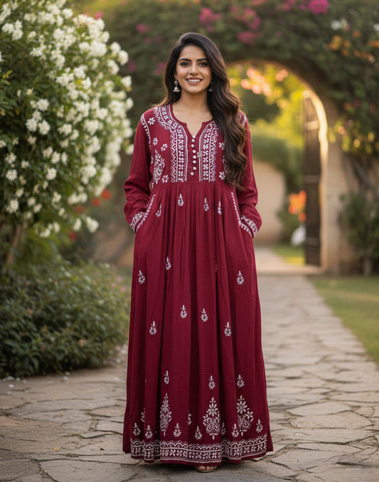 Anarkali - Cotton