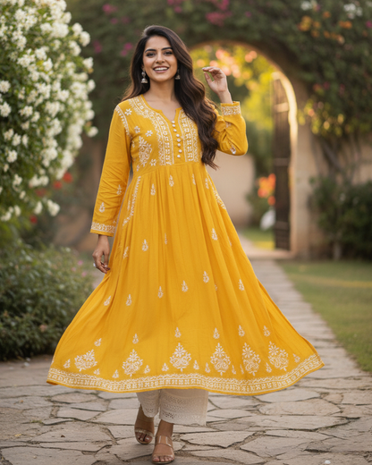 Anarkali - Cotton