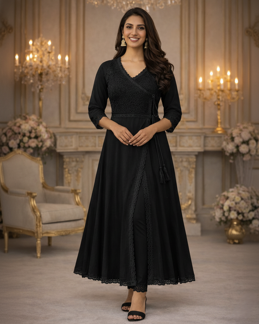 Front Slit Angarakha