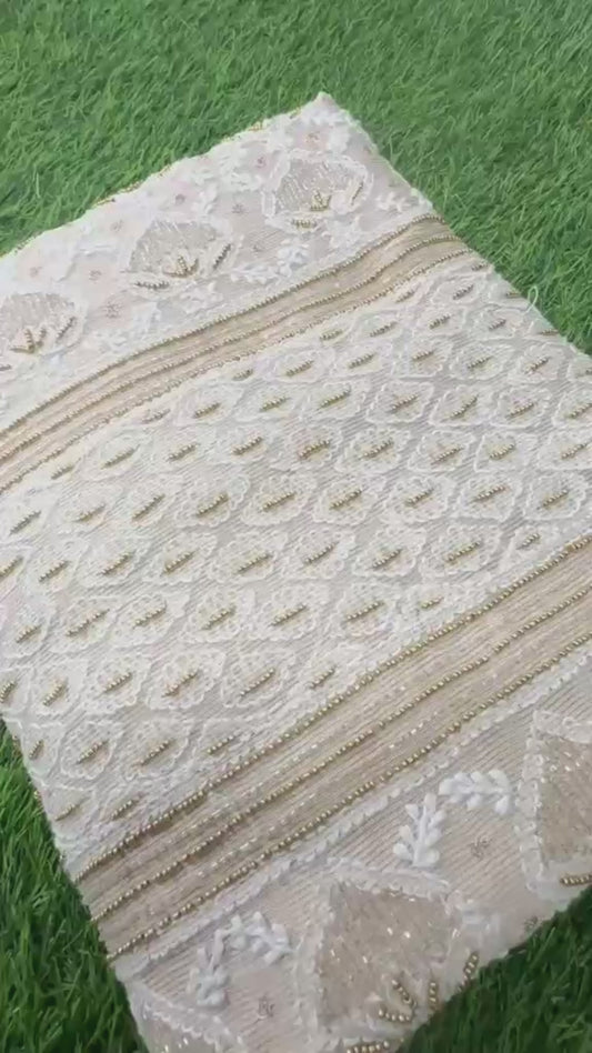 Soft Tissue Chanderi Saree